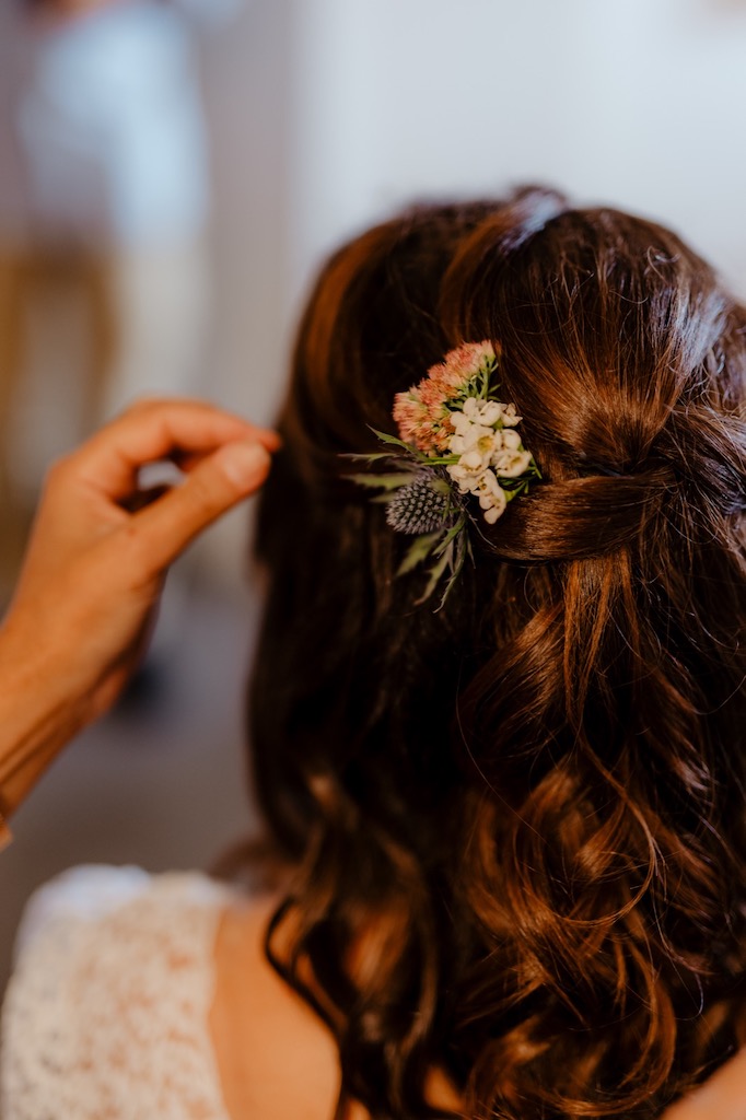 Acconciatura sposa semplice